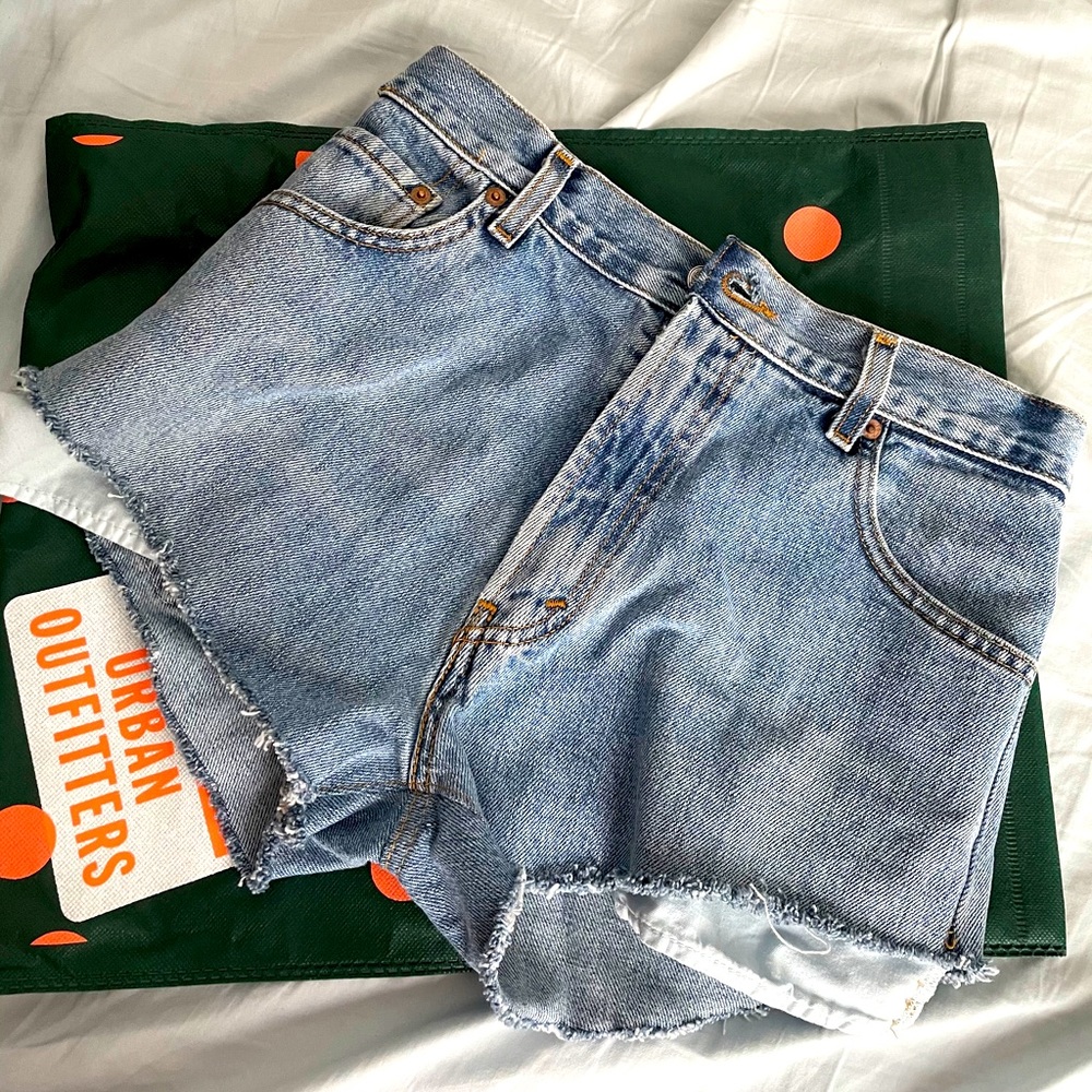 Urban Outfitters: Boot Cut Jean Shorts